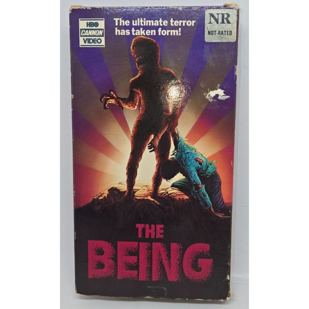The Being VHS HBO Cannon Video Rare Horror Movie Tape Not Rated  (VHS)